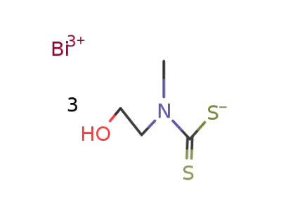 bismuth(III) tris(N-hydroxyethyl-N-methyldithiocarbamate)