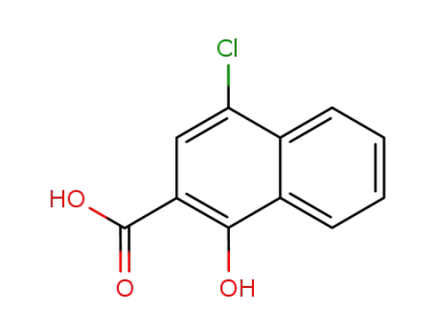 4-chloro-1-hydroxy-2-naphthoic acid